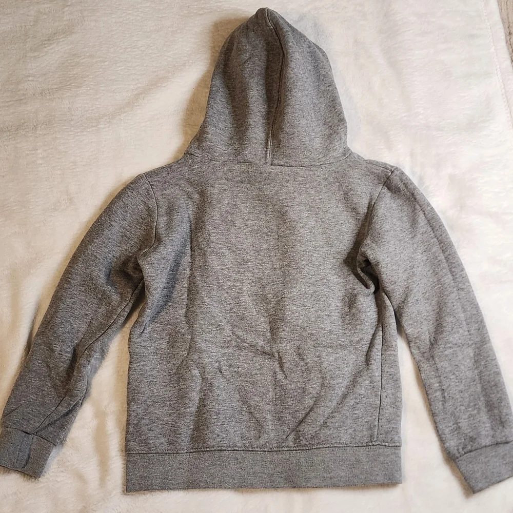 Nike‎ Kids Gray 'Just Do It' Hoodie, 4T EUC